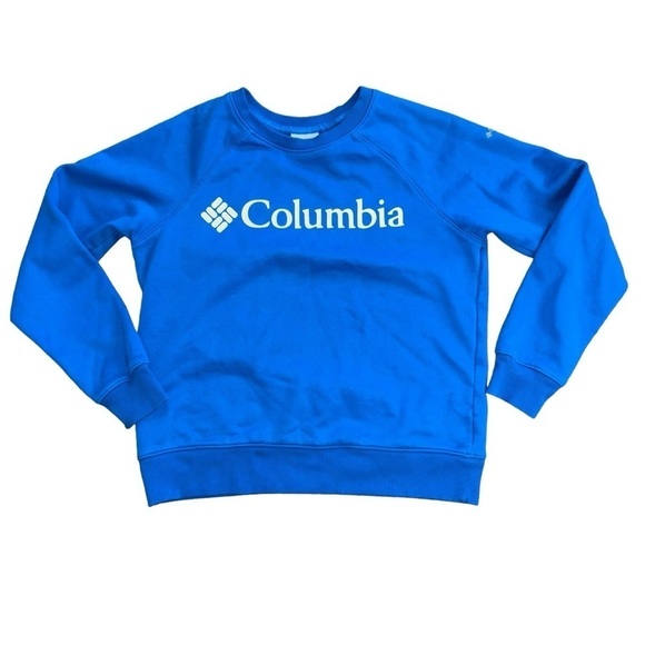 Columbia Colbalt Blue Crewneck Sweatshirt Women’s S Activewear Athletic Outdoor - Picture 1 of 13
